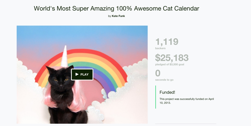 How to have a successful Kickstarter campaign 