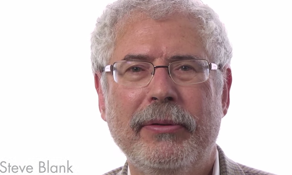 steve blank how to build a startup